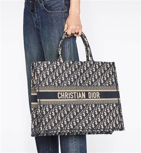 borsa dior tote in vitello scamosciato